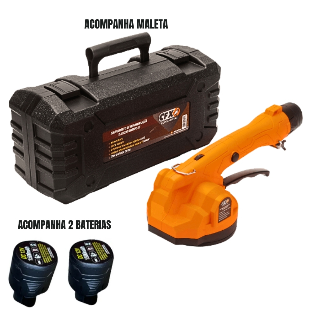 Assentador De Piso 02 Bat.12v 35 Kg Ceramfix